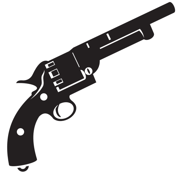 Svg Pistol Revolver