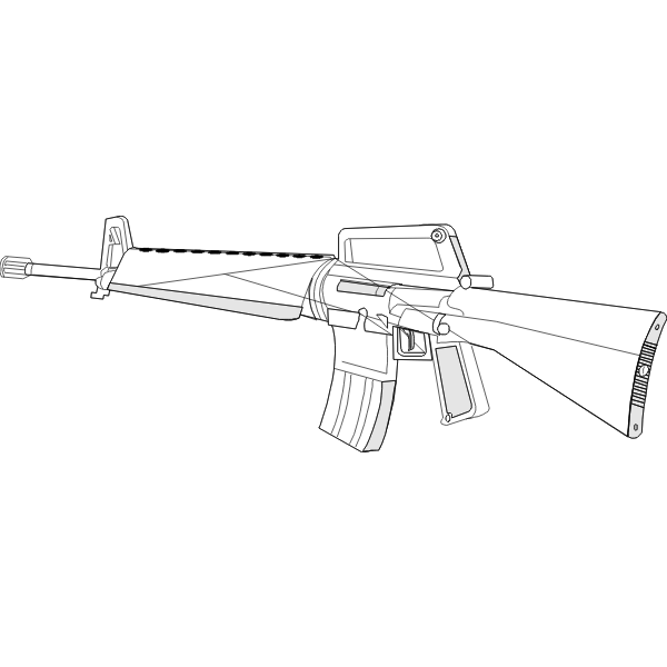 M16 gun