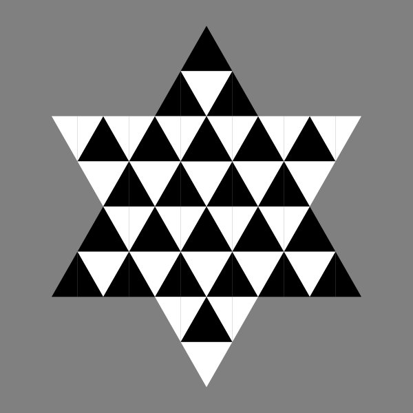 triangle hexagram