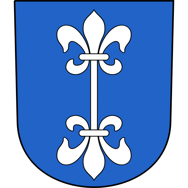 Vector image of coat of arms of Dietikon