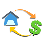 Mortgage graphic concept