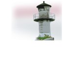 Color vector clip art of a lighthouse