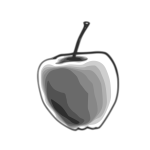 Gray apple