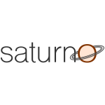 Saturn text logo