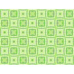 Green tiles seamless pattern
