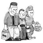 Monsters Trick Or Treating