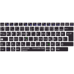 Layout base bÃ©po keyboard Asus K93SM