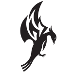 Dragon creature silhouette