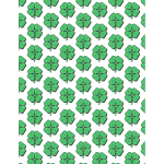 Shamrock symbol seamless pattern