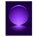 8 Purple Sphere