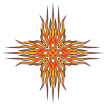 Abstract Flames Design