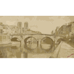 Ancien pont Saint Michel