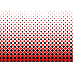 Background pattern with red hexagons