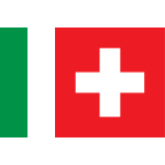 Swizzera Italiana language selection symbol vector image