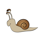 Snail Cartoon Art