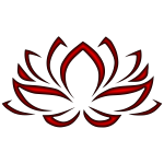 Crimson Lotus Flower