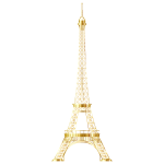 Eiffel Tower Gold No Background