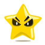 Evil star character