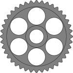 50-tooth gear