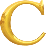 Gold C typography