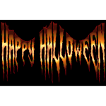 Happy Halloween Typography 2