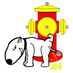 Hydrant and Dog