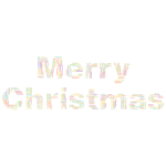 Merry Christmas Word Cloud No Background