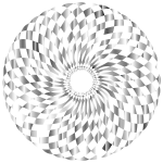Checkered Pattern Circular Shape (#2)