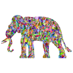 Modern Art Elephant Reactivated 6