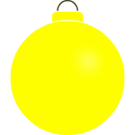 Simple yellow ball