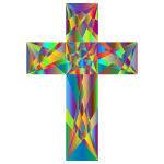 Prismatic Geometric Cross 2