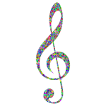 Prismatic Low Poly Clef High Detail