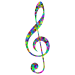 Prismatic Low Poly Clef