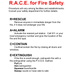 RACE for Fire Safety
