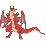 Red Dragon clipart