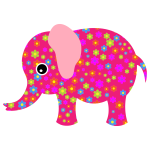 Colorful elephant