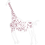 Rock Art Acacus Giraffe