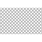 Seamless geometric line art pattern