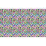 Seamless Hypnotic Geometric Pattern Prismatic