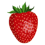 Shiny strawberry