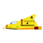 Thunderbird 4 military aircraft
