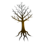 Tree trunk vector illustration