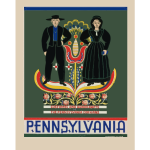 Pennsylvania travel poster