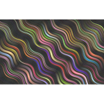 Colorful lines vector image