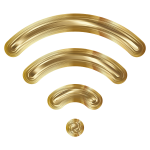 Wireless Signal Icon Enhanced 7 Variation 3