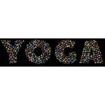 Yoga Typography Chromatic