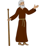 Father Abraham vector image