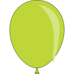 Toy balloon vector graphics