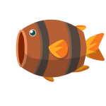 Fish barrel animation