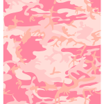 Pink camouflage print vector image